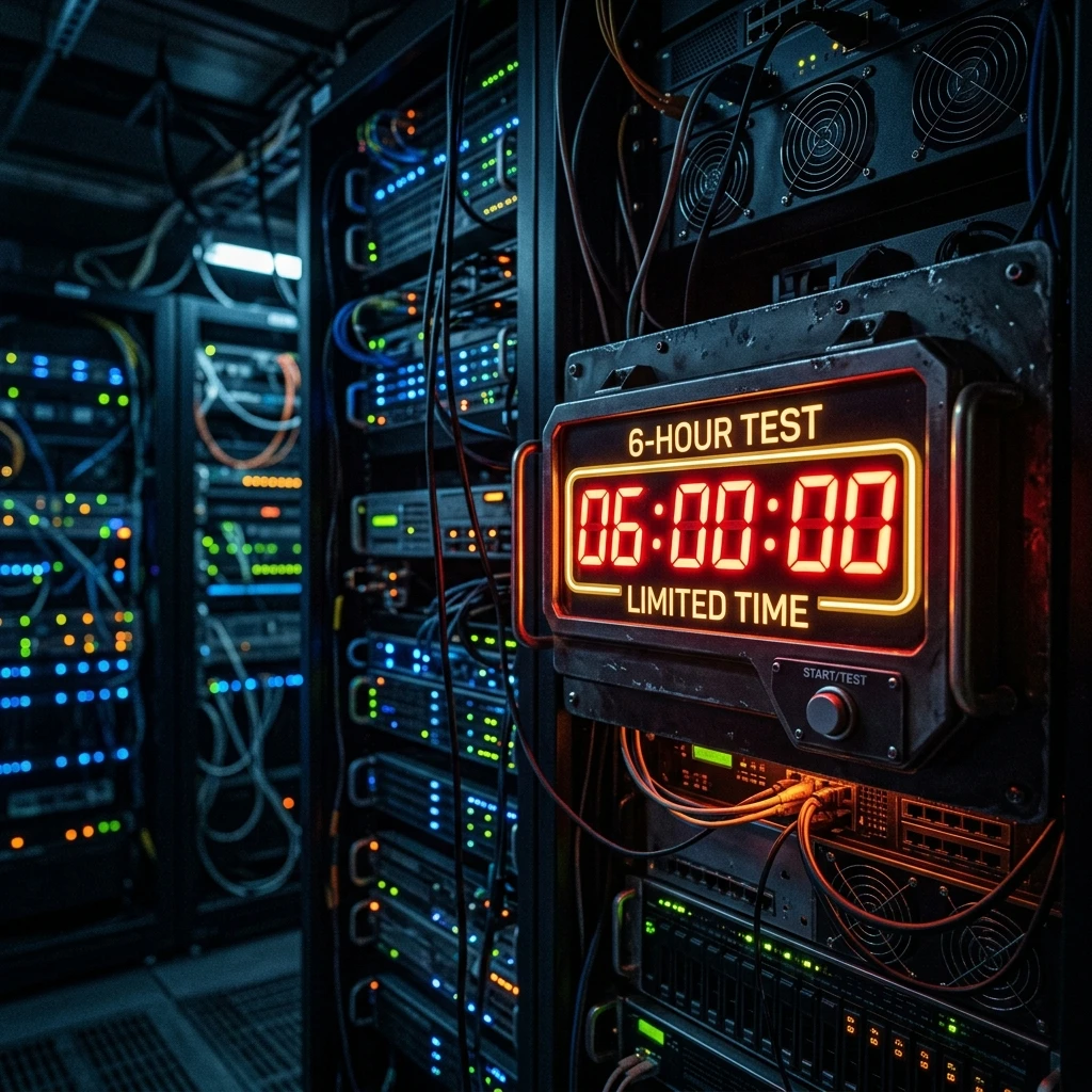 Timer Teste IPTV 6 Horas