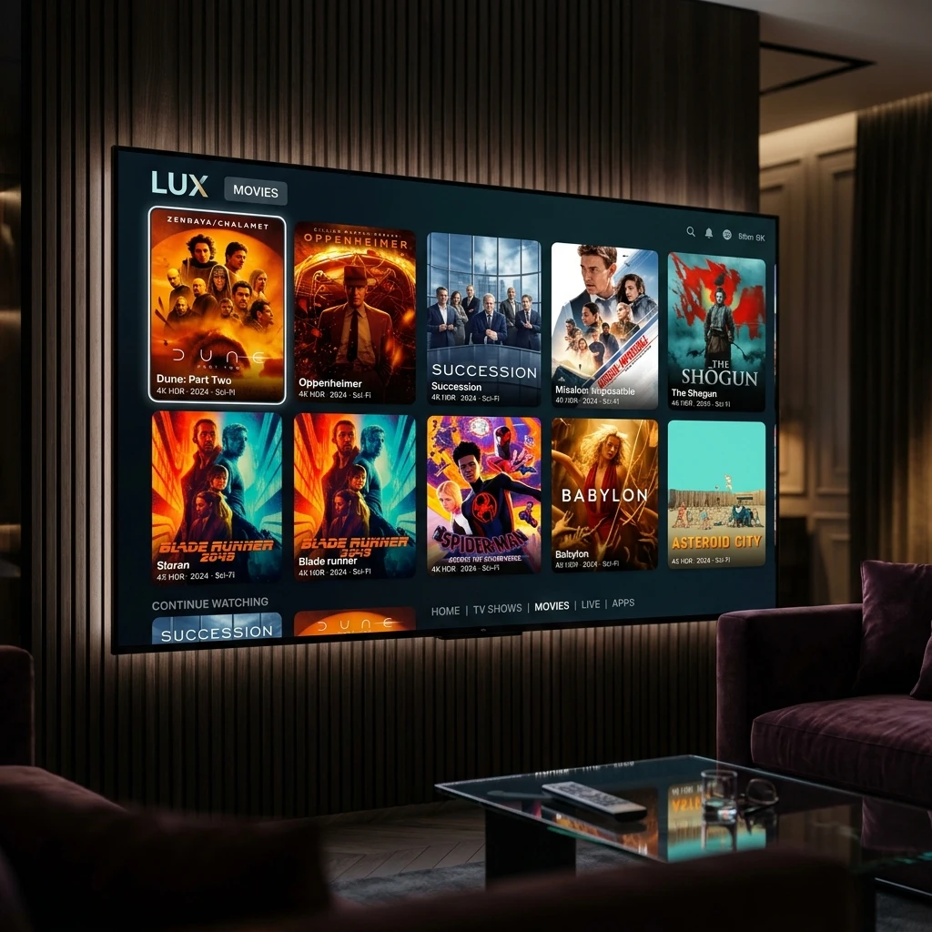 Plataforma VOD Teste IPTV